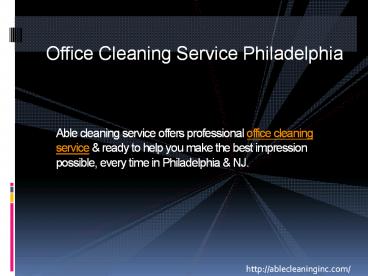 Best Cleaning Services New Jersey