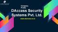 Access Control System PowerPoint PPT Presentation