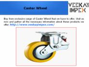 Caster Wheel for Trolley (3)