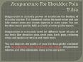 Acupuncture For Shoulder Pain Tulsa (1) PowerPoint PPT Presentation