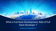 Full Stack Development Training In Hyderabad| Become Full Stack Developer