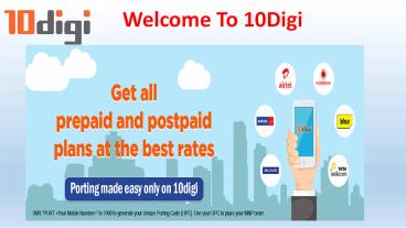 Buy SIM Card Online by 10Digi