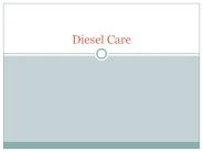 Diesel care
