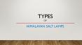 Types of Himalayan pink Salt Lamps (1) PowerPoint PPT Presentation