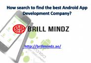Android application development Muscat