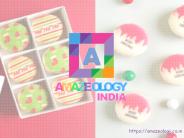 Custom Printed Kaju Katli, Fortune Cookies & Macarons