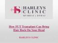 How FUT Transplant Can Bring Hair Back On Your Head PowerPoint PPT Presentation