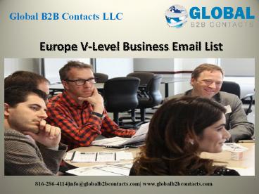 Europe V-level Business Email List