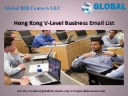 Hong Kong V-level Business Email List