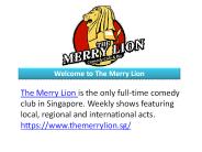 Comedy Club - The Merry Lion