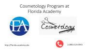 Cosmetology Program at Florida Academy