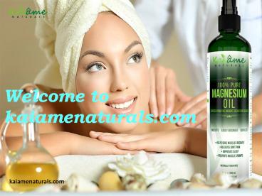 Welcome to kaiame naturals