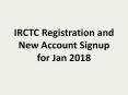 IRTC Registration new account sign up PowerPoint PPT Presentation