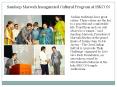 Sandeep Marwah Inaugurated Cultural Program at ISKCON