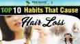 Top 10 Common Habits That Cause Hair Loss PowerPoint PPT Presentation