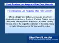 Star Ford Lincoln | Ford Dealers Los Angeles Star Ford Lincoln PowerPoint PPT Presentation