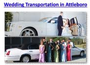 Wedding transportation details in attleboro