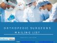 Orthopedic Surgeons Mailing List (1) PowerPoint PPT Presentation