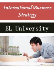 International Business Strategy