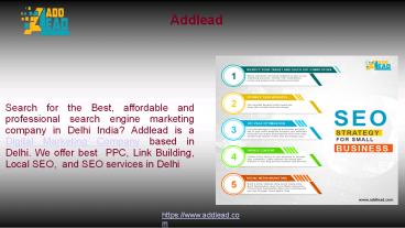 Seo Services Provider In Delhi