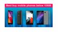 Best buy mobile phones below 10000