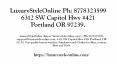 LuxuryStyleOnline 6312 SW Capitol Hwy #421 Portland OR 97239 PowerPoint PPT Presentation