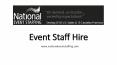 Event Staff Hire - www.nationaleventstaffing.com (1) PowerPoint PPT Presentation