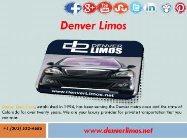 Denver Limo Fleet