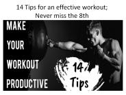 Tips for effective workout