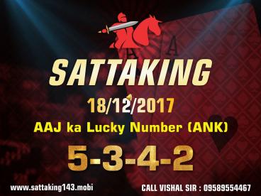 SATTA MATKA | SATTA KING LUCKY NUMBER | KALYAN MATKA RESULTS