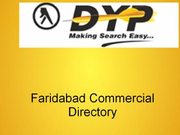 Faridabad Commercial Directory (12)