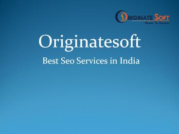 Best seo services in India
