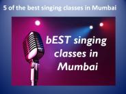 5 of the best singing classes in Mumbai