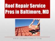 Professional Roof Repair in Baltimore