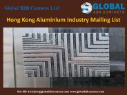 Hong Kong  Aluminium Industry Mailing List