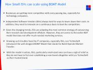 How Small ISVs can scale using BOMT Model