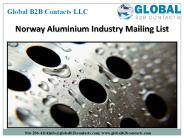 Norway  Aluminium Industry Mailing List