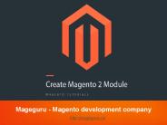 Mageguru - Magento Custom Module Development