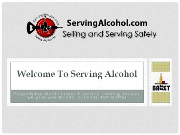 Online Alcohol Certification