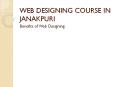 Web Designing course in Janakpuri PowerPoint PPT Presentation
