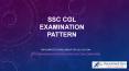 SSC CGL Exam Pattern PowerPoint PPT Presentation