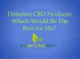 Different CBD Products: Which Would Be The Best For Me?