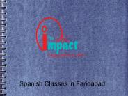 Spanish Classes in Faridabad (1)