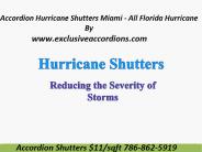 Accordion Hurricane Shutters Miami