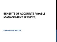 Accounts Payable and Receivable