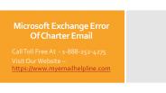 Microsoft exchange error of charter email