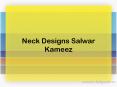 Neck Designs Salwar Kameez In USA PowerPoint PPT Presentation