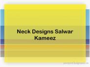 Neck Designs Salwar Kameez In USA