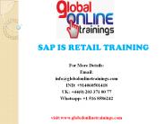 SAP IS RETAIL Training | SAP RETAIL online training – GOT