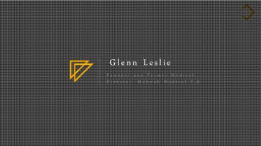Glenn Leslie - Medical Professional From New Jersey